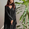 Georgette Chikankari Embroidery Kurta With Pant & Dupatta For Women