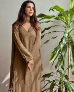 Georgette Chikankari Embroidery Kurta with Pant & Dupatta Set for Women