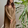 Georgette Chikankari Embroidery Kurta with Pant & Dupatta Set for Women